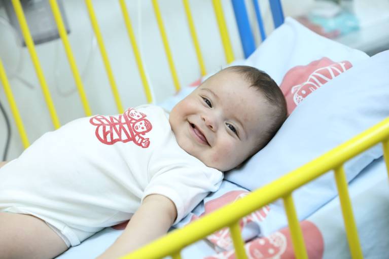 Im Caritas Baby Hospital wird kein Kind abgewiesen Symbolbild Baby_copyright KHB