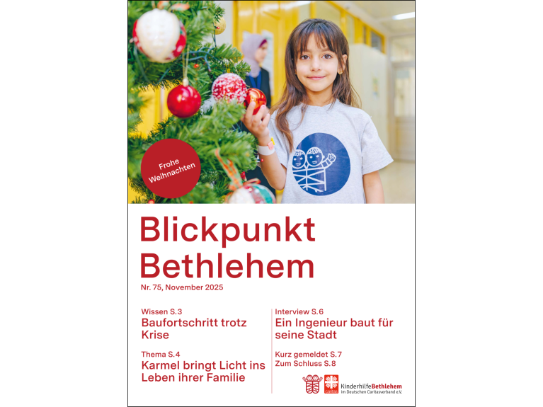 „Blickpunkt Bethlehem", Ausgabe 75