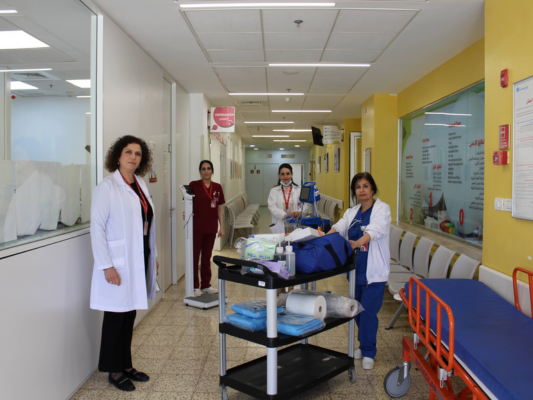 CBH behandelt Kinder aus dem Gazastreifen CBH behandelt Kinder aus dem Gazastreifen