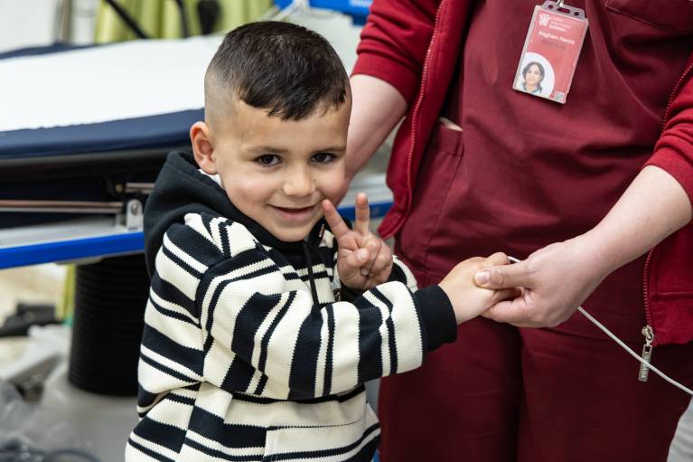 „Jeder hier weiß, dass das Caritas Baby Hospital die beste Adresse für Kinder ist“